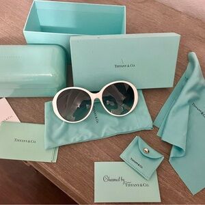 Charmed by Tiffany sunglasses, 3 sets of charms, tags & packaging
